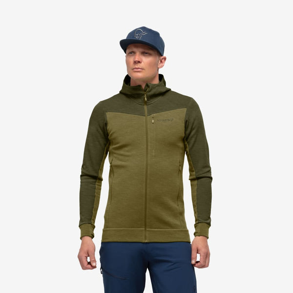 Norrona Falketind Warmwool2 Stretch Zip Hood Men's – Norrona