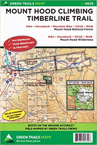 Green Trails Mount Hood Climbing Or No 462Sx - Ascent Outdoors LLC