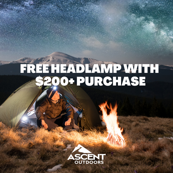 Free Headlamp with $200+ purhcase