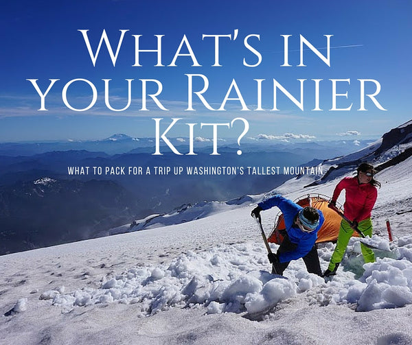 What's in your Rainier Kit?