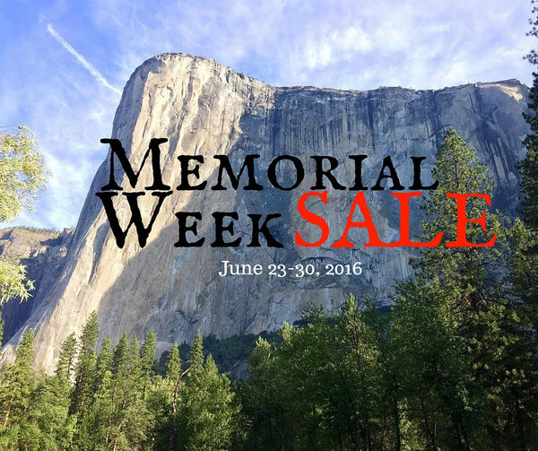 Memorial Week SALE . May 23-30
