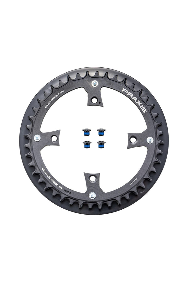 Specialized Turbo 44T 11/12s 104BCD 1X Ring Narrow Wide Alloy Praxis Chain Ring Guard