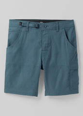 PRANA-STRETCH ZION SHORT II GREY BLUE - Climbing shorts