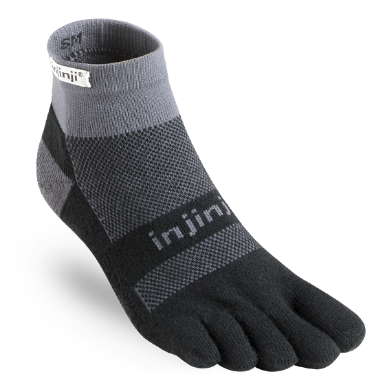 Injinji Run Midweight Mini-Crew Socks