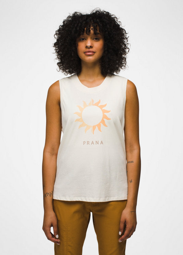 Prana Everyday Vintage-Washed Graphic Tank Women's