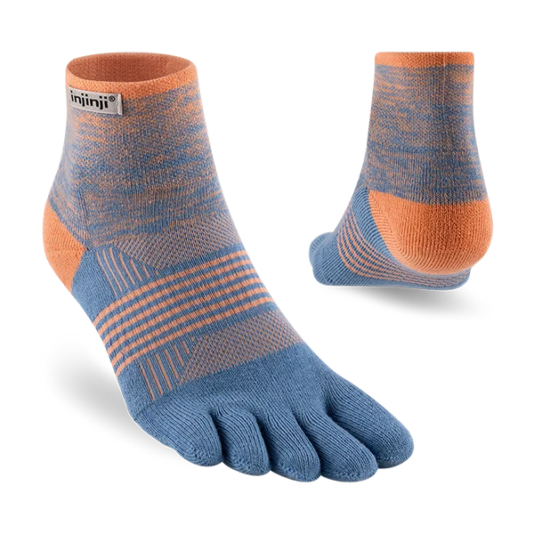Injinji Women's Trail Midweight Mini-Crew Socks