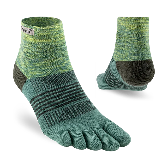 Injinji Women's Trail Midweight Mini-Crew Socks