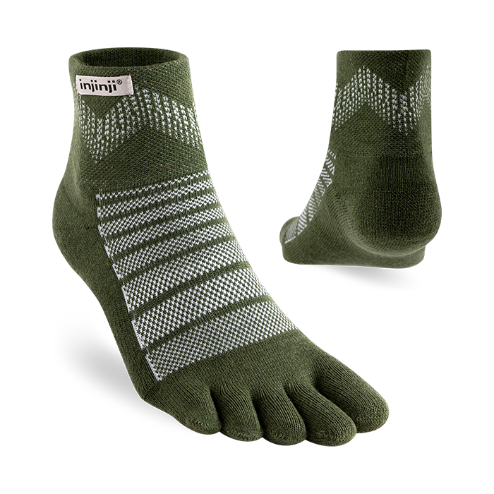 Injinji Outdoor Midweight Mini-Crew Wool