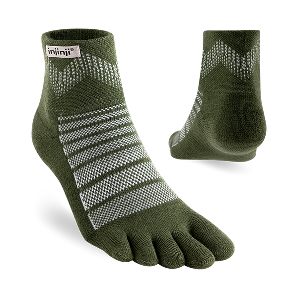 Injinji Outdoor Midweight Mini-Crew Wool
