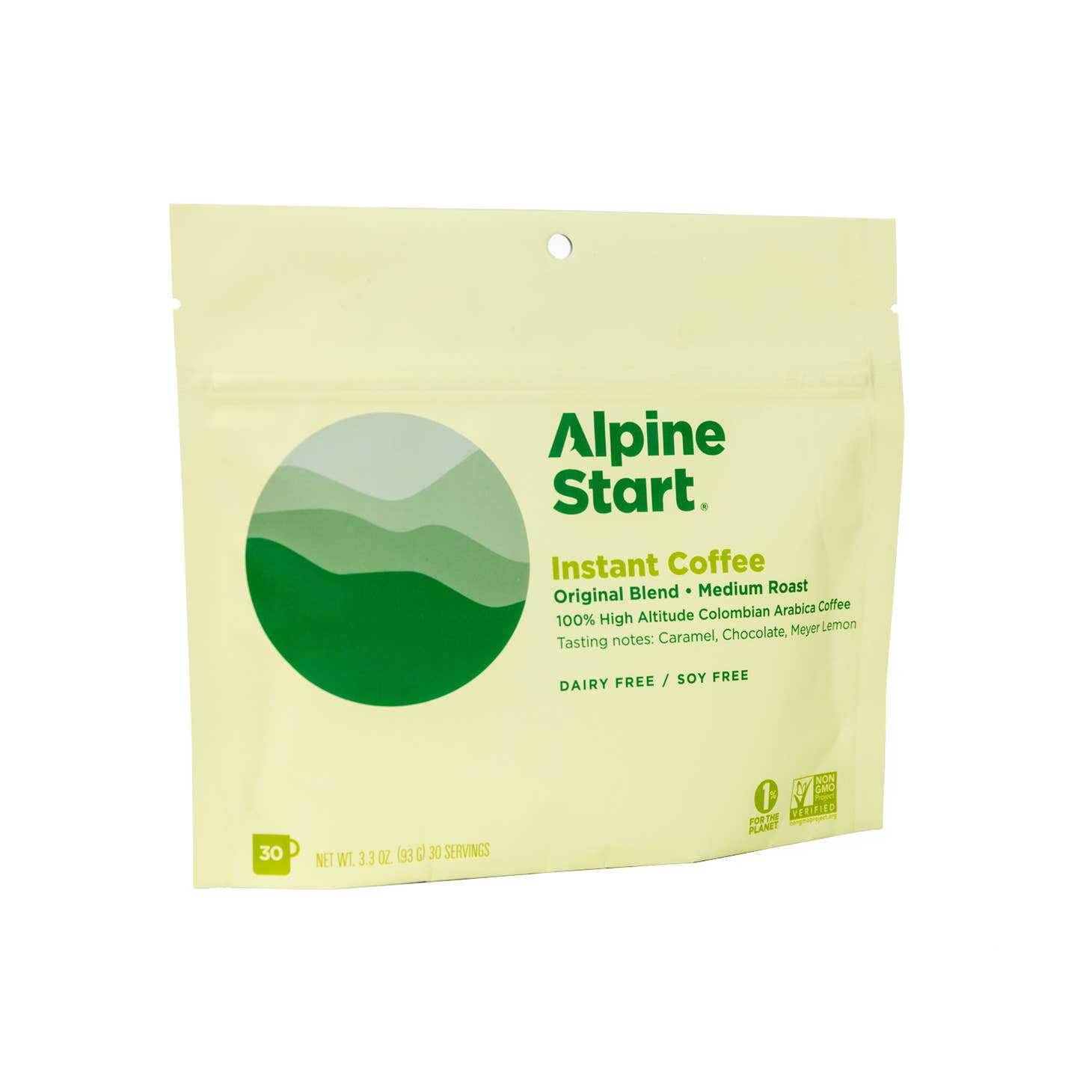 Alpine Start Original Blend Medium Roast 30-Serving Pouch Case