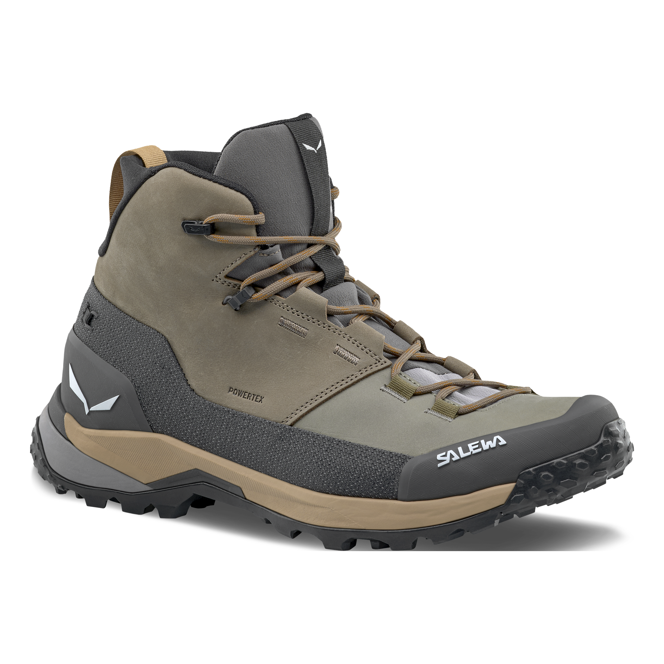 Salewa Puez Leather Mid Powertex Shoe Men's