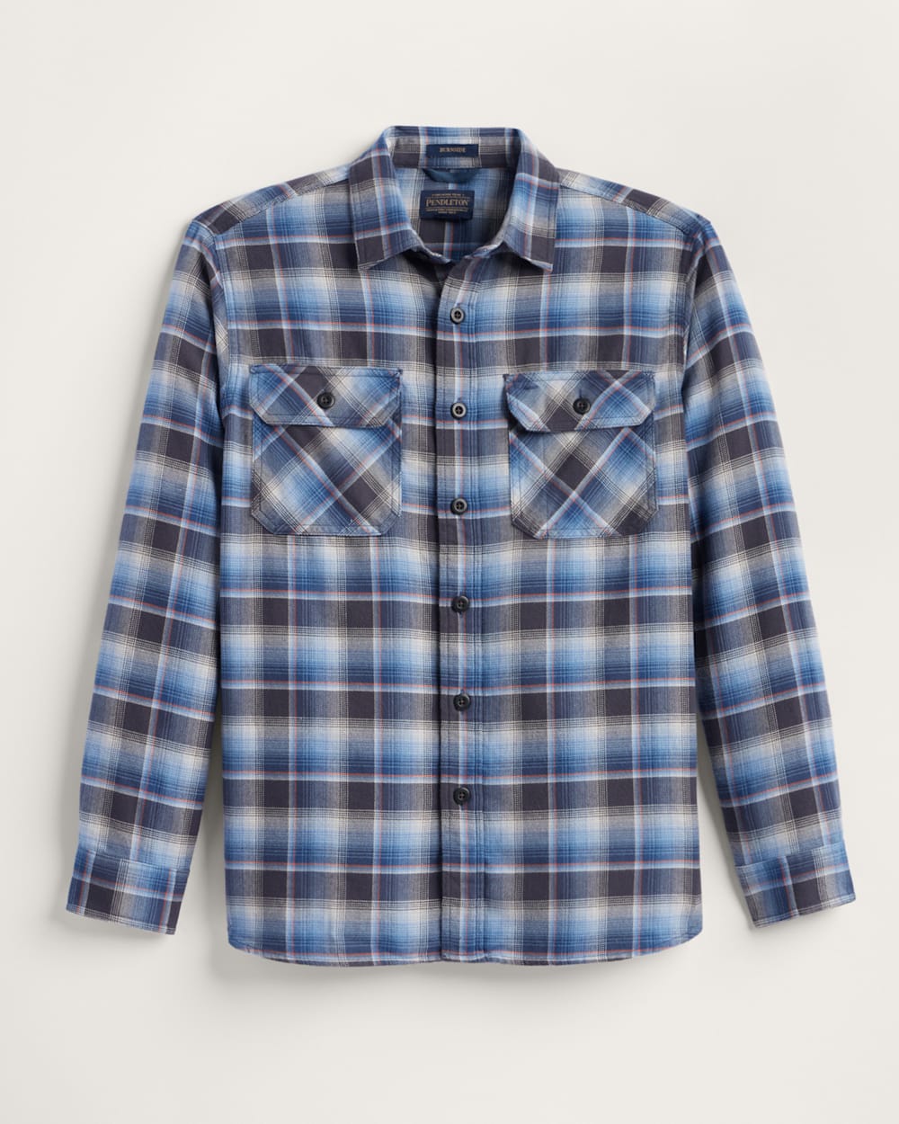Pendleton Men's Plaid Burnside Doublebrushed Flannel Shirt
