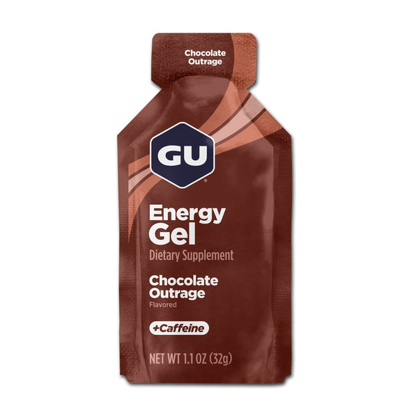 GU Energy Gel Chocolate Outrage, single packet