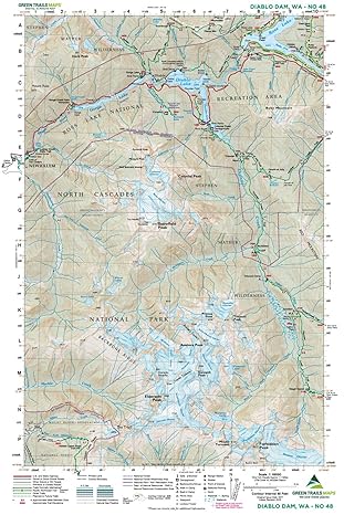 Green Trails Maps Diablo Dam, WA No. 48