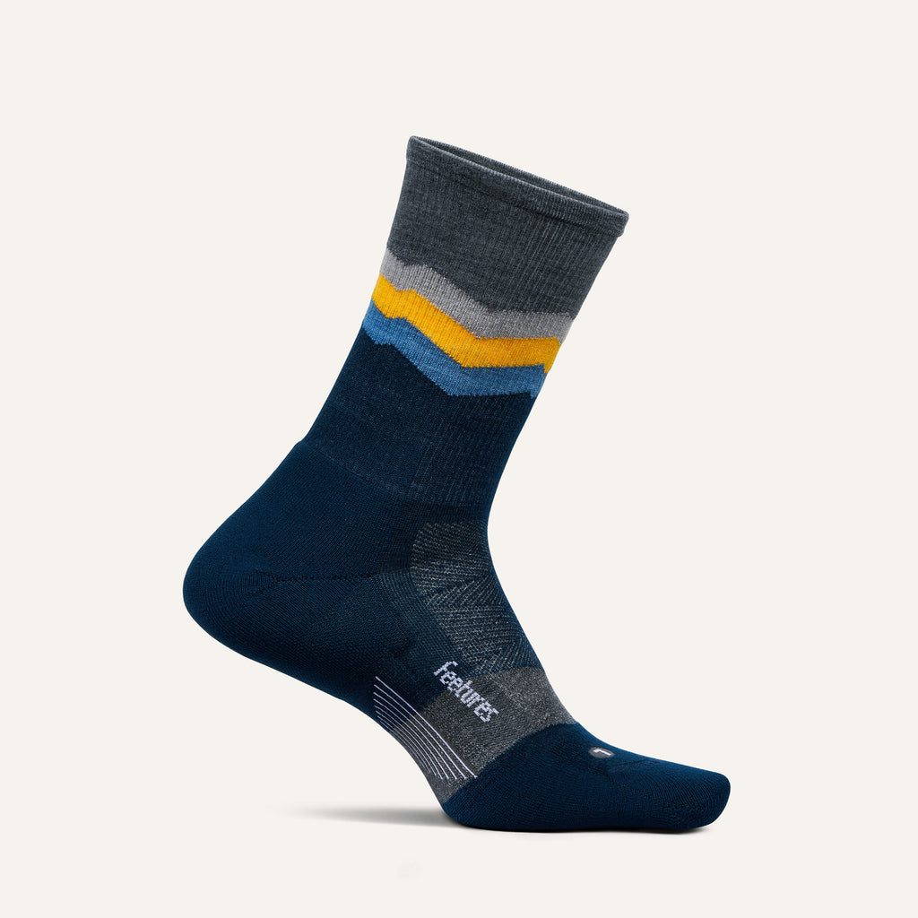 Feetures Merino 10 Max Cushion Mini Crew Socks