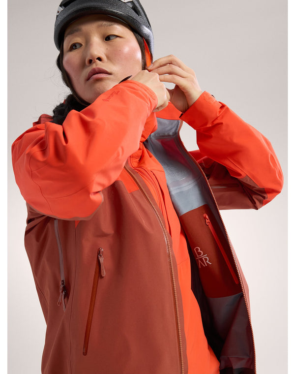 Orange arcteryx jacket hotsell