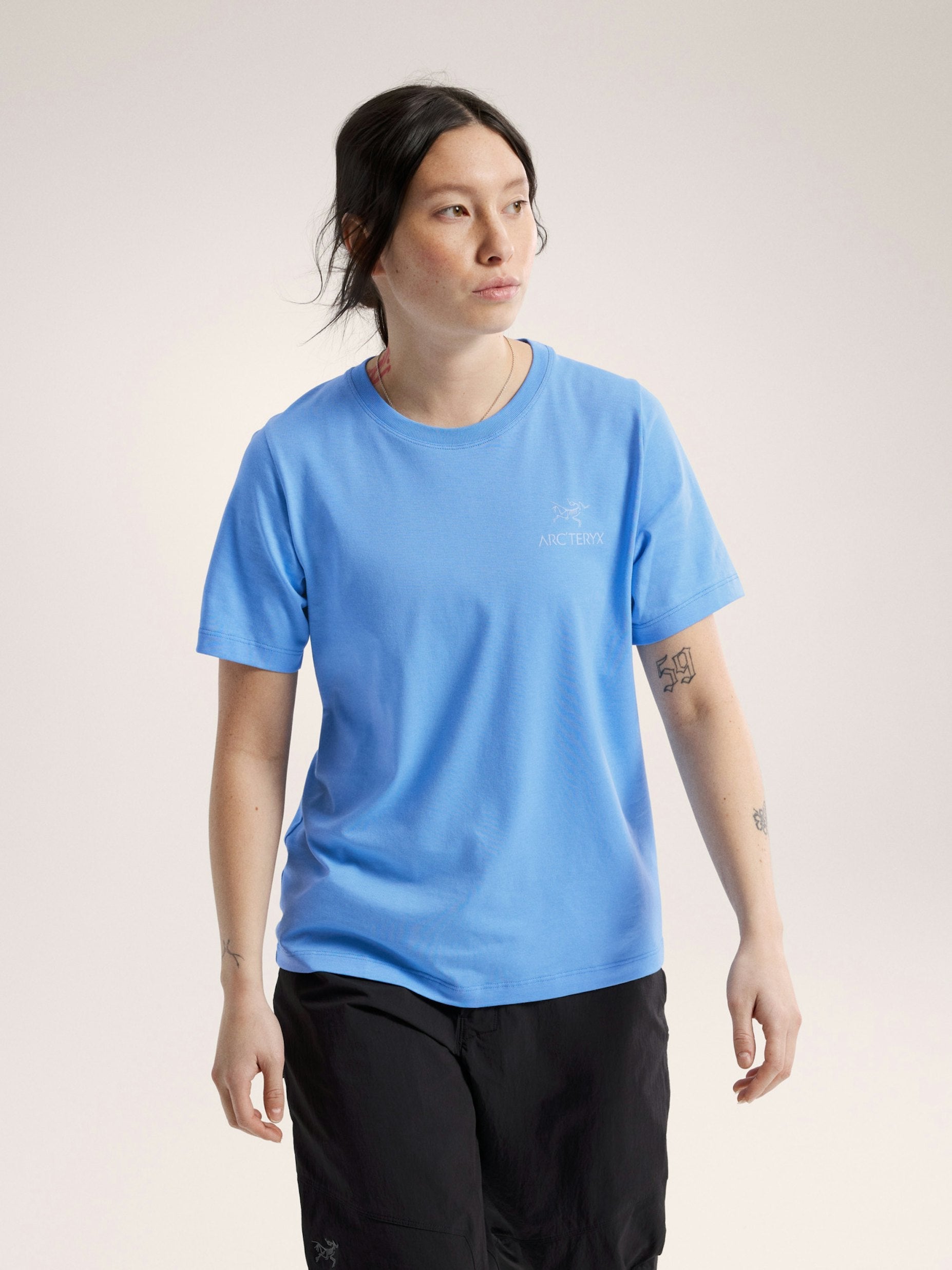 Arc'teryx Kragg SL Cotton Emblem Crew Shirt SS Women's