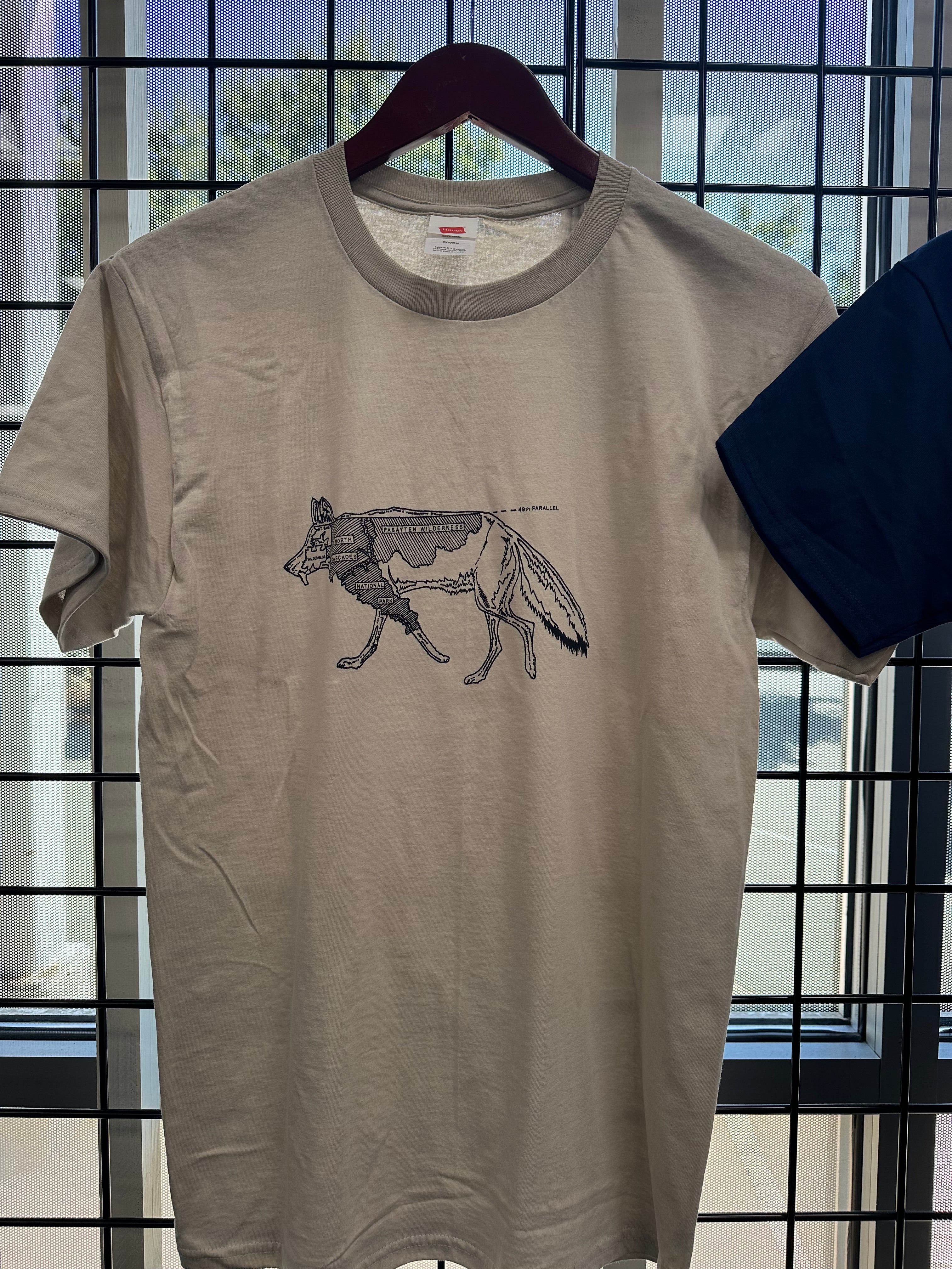 Minami Artwork t-shirts - Cascades Coyote