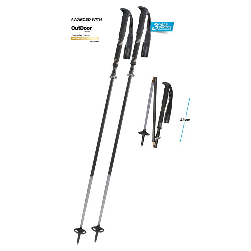 Komperdell Carbon FXP.4 Expedition Vario Poles