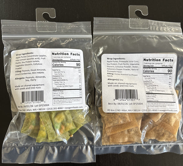 NewGem Snack Pods Green Apple