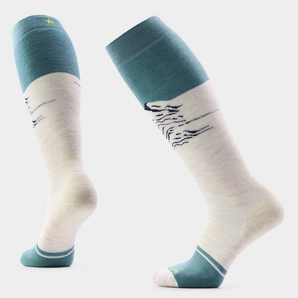 Smartwool Snowboard Valley Sunset Over The Calf Socks Women's