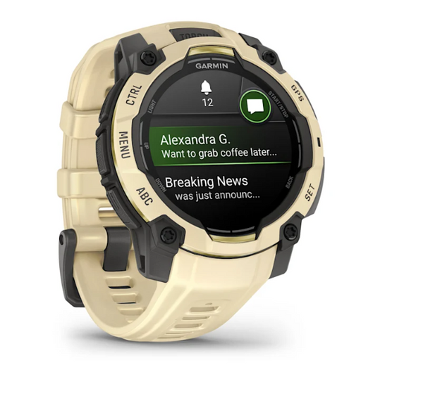 Garmin Instinct 3 – 45 mm, AMOLED Citrine with Citrine Band