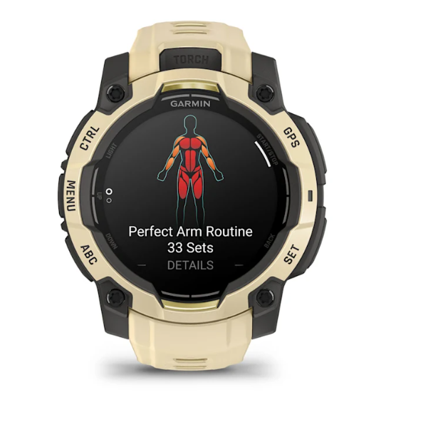 Garmin Instinct 3 – 45 mm, AMOLED Citrine with Citrine Band