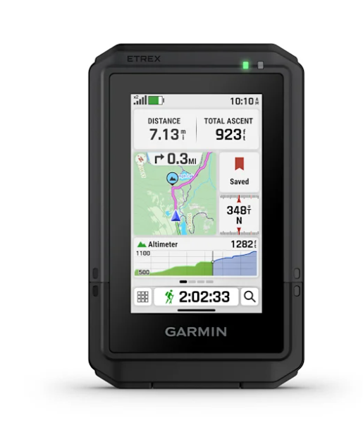 Garmin eTrex Touch GPS Handheld Navigator with Touchscreen and Preloaded Maps
