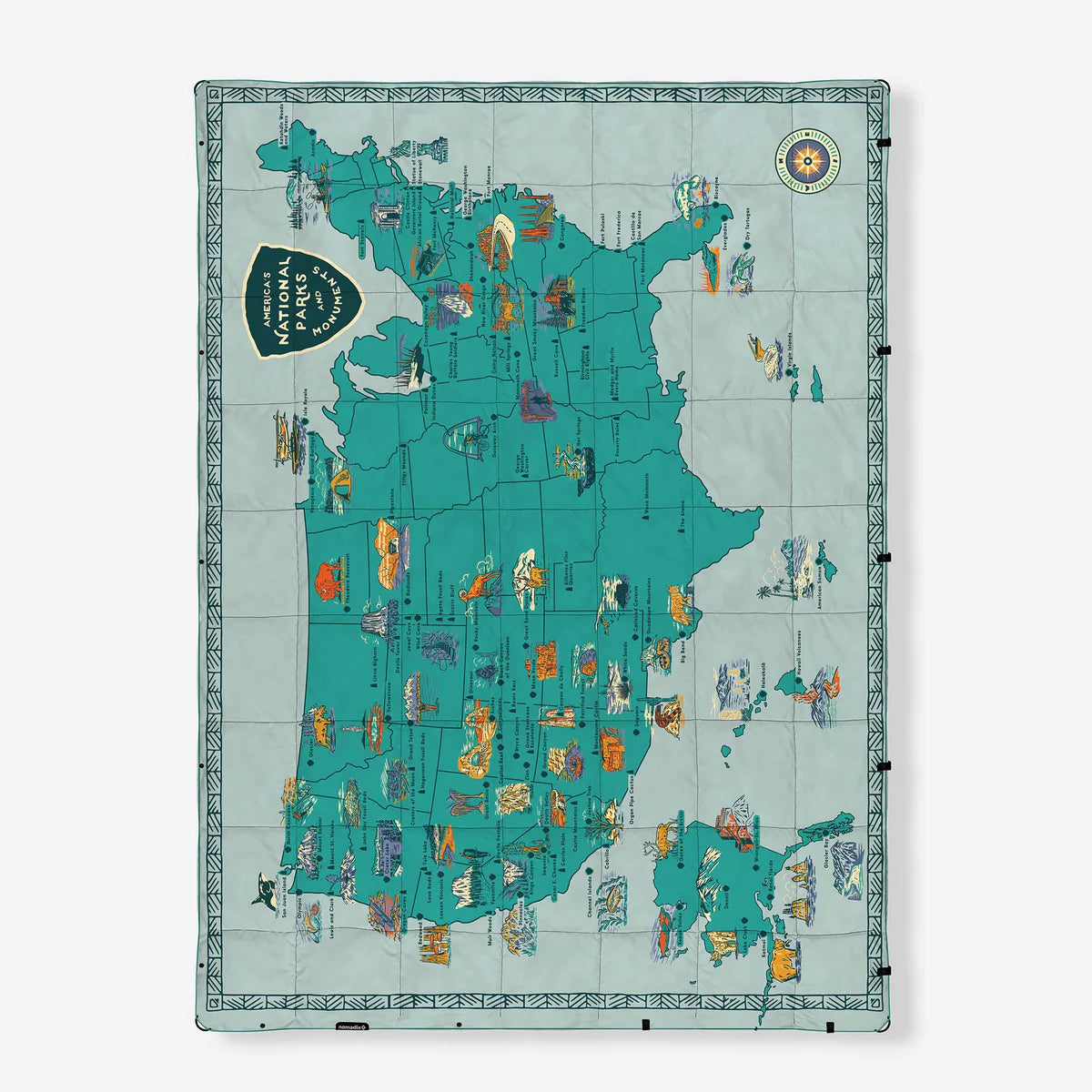 Nomadix Puffer Blanket