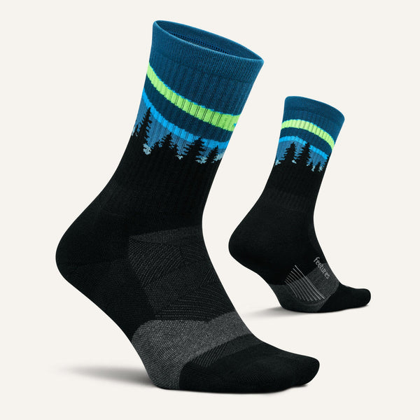 Feetures Trail Max Cushion Mini Crew Socks