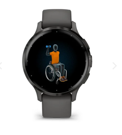Garmin Venu 3S Advanced Fitness & Health Tracker Smart Watch - Ivory Case