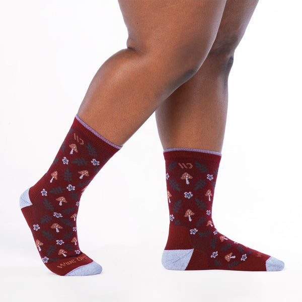 Wide Open Wildwood Cushioned Crew Socks Women's
