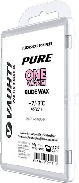 Vauhti Pure One Warm Ski Glide Wax 60G