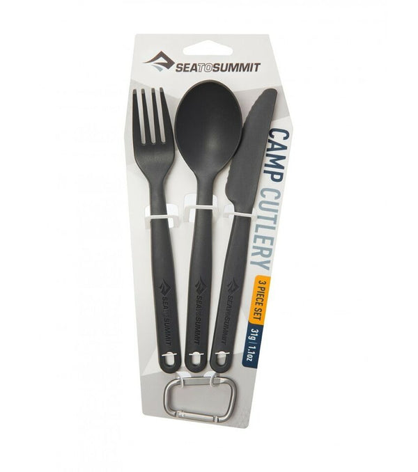 Sea To Summit Camp Cutlery Spoon, Fork & Knife Set