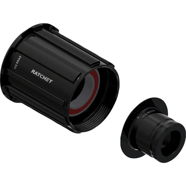 DT Swiss Ratchet Freehub Body - HG 11 Road, Alloy, Ball Bearing, w/ End Cap, 12x 142mm