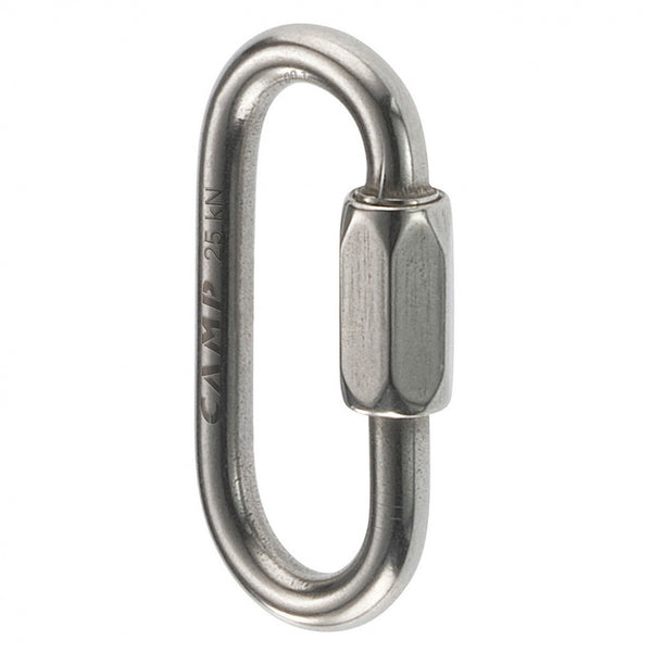 Camp Usa Oval Mini Link Stainless - Ascent Outdoors LLC