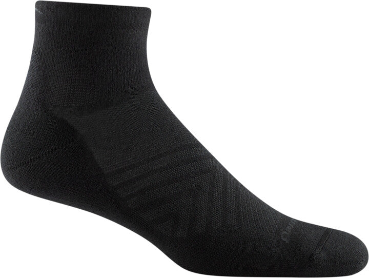 Darn Tough Run Coolmax 1/4 Ultralightweight With Cushion Socks - Ascent Outdoors LLC