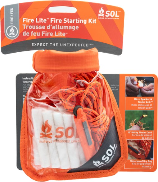 Sol Fire Lite Kit In Dry Bag
