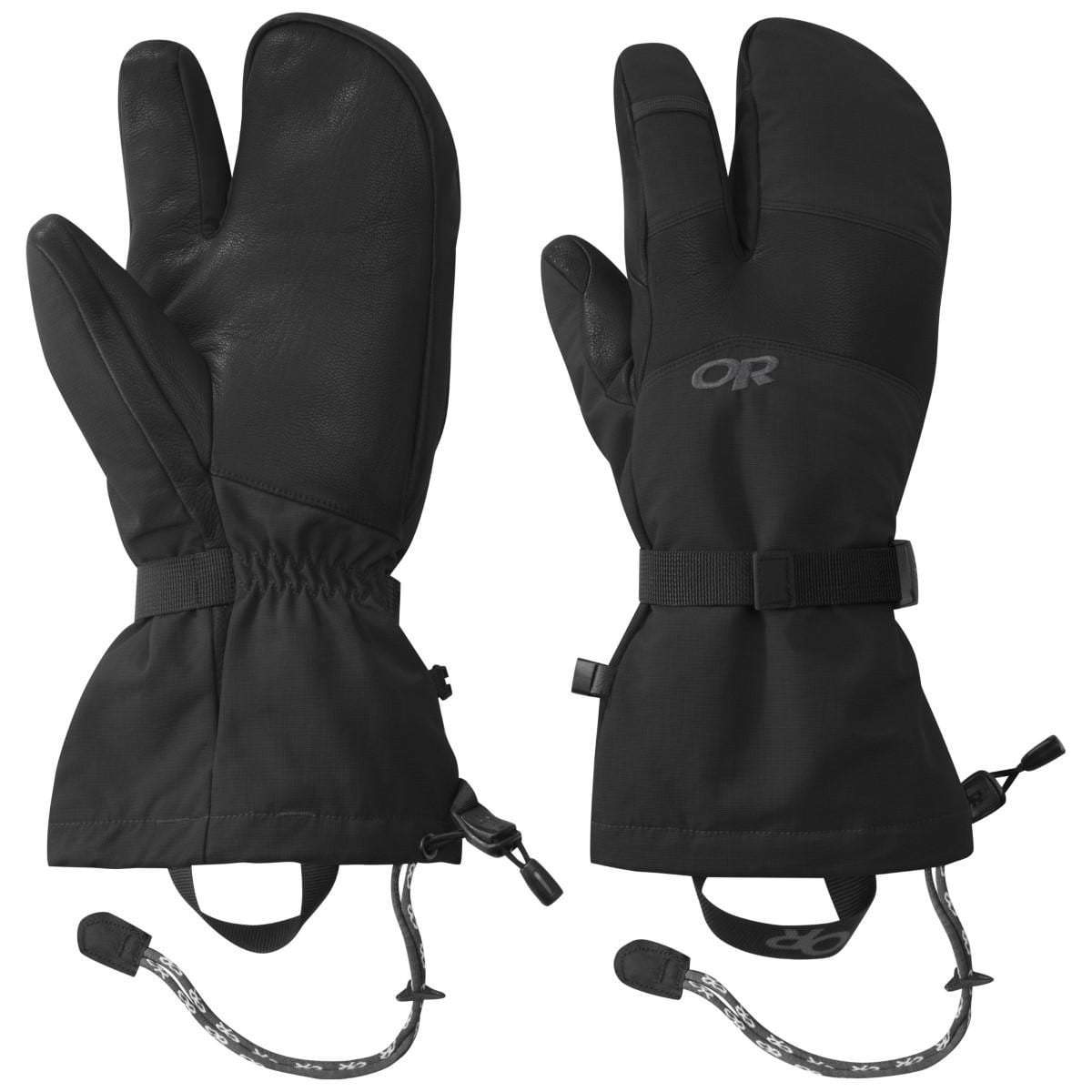 Outdoor Research  Men's Highcamp 3-Finger Gloves - Ascent Outdoors LLC