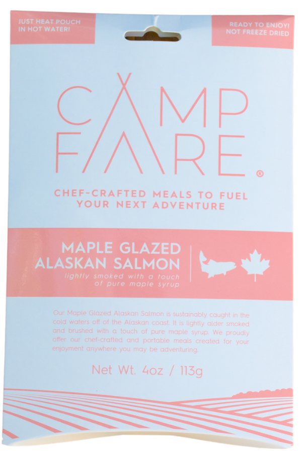 Campfare Maple Glazed Alaskan Salmon