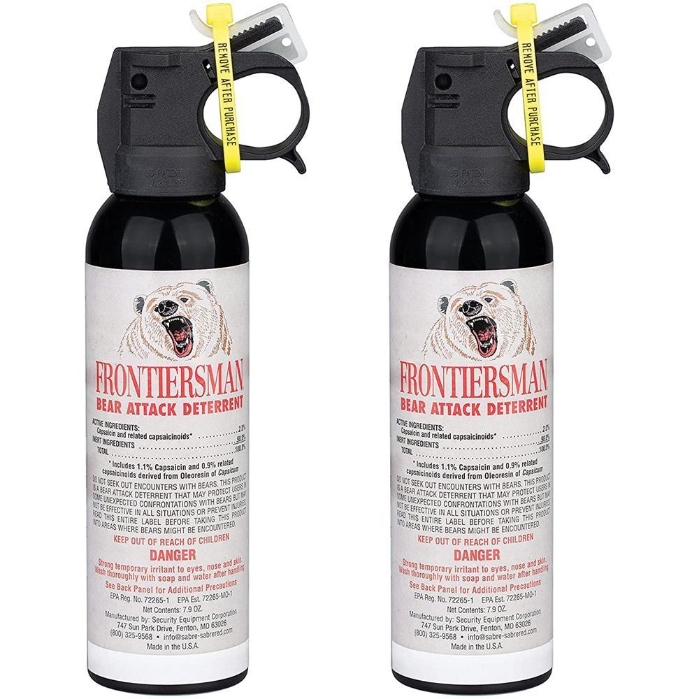 Frontiersman Bear Spray With Holster Set