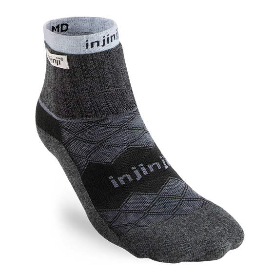 Injinji Men's Liner + Runner Mini-Crew Socks