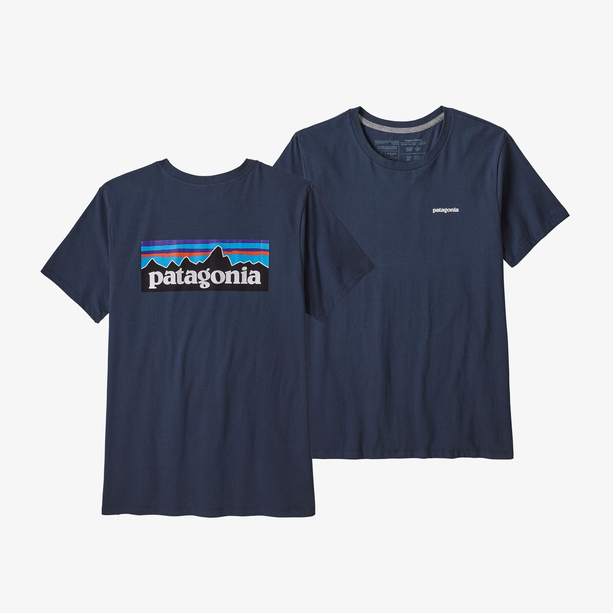 Patagonia Women's P-6 Logo Organic Cotton Crew T-Shirt