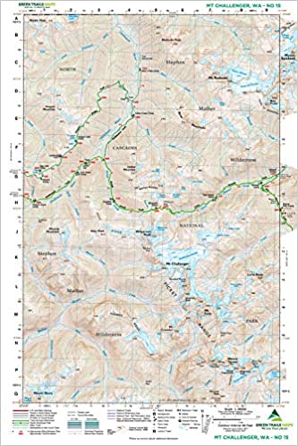 Green Trails Mt Challenger WA - Ascent Outdoors LLC