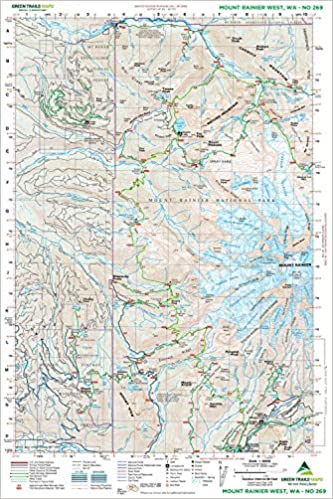 Green Trails Mt Rainier West WA - Ascent Outdoors LLC