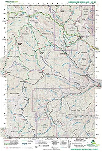 Green Trails HORseshoe Basin WA - Ascent Outdoors LLC