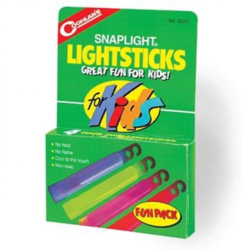 Coghlans Snaplight Lightsticks Kid 4 Pk - Ascent Outdoors LLC
