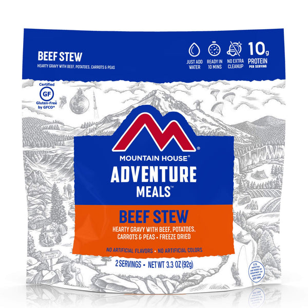 Mountain House Beef Stew - Pouch - Ascent Outdoors LLC
