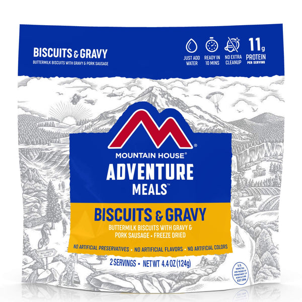 Mountain House Biscuits & Gravy Pouch - Ascent Outdoors LLC