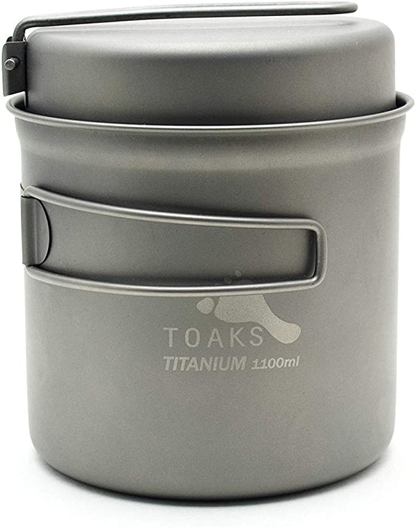 Toaks Titanium Pot With Pan - Ascent Outdoors LLC